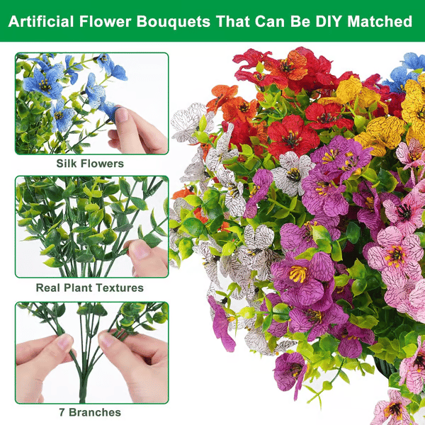 🌸Hot Sale 45% OFF-UV Resistant Colorful Artificial Flower