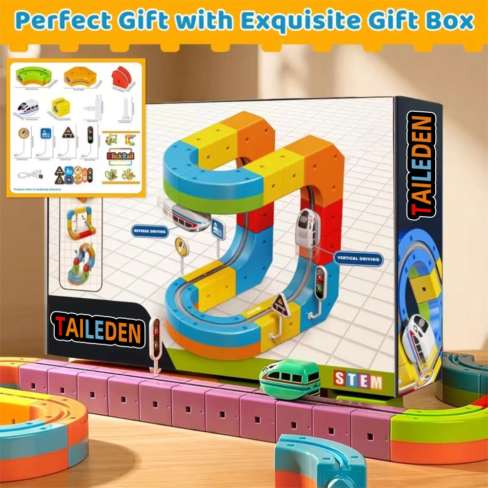 🚂Magnetic Gravity-Defying Electric Track Car Toy