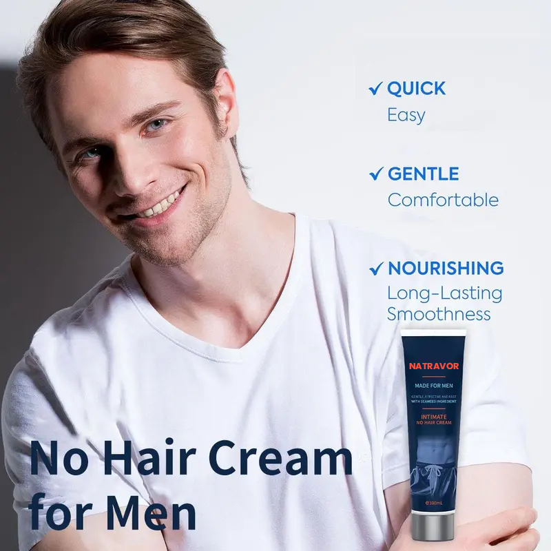 Final 3 hours 50% off🔥 |Private At Home Hair Removal Cream for Men
