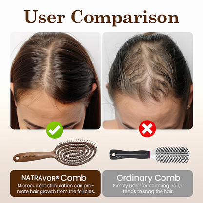 NATRAVOR® VoluGlow Hair Activator Comb