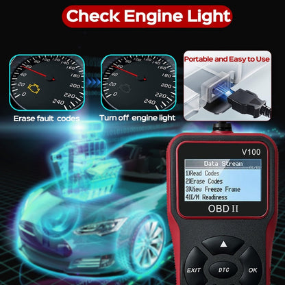 V519 OBD2 Diagnostic Scanner - Professional Vehicle Health Analysis Tool