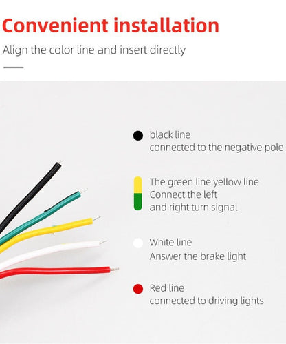 🔥Hot Sale 49% OFF - 60-Inch LED Tailgate Light Bar Strip✨Universal Fit for Trucks, SUVs & Cars