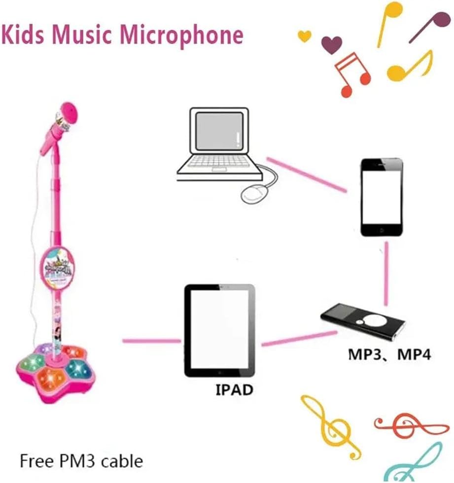 Kids Karaoke Microphone Stand Toy - Product Details Page