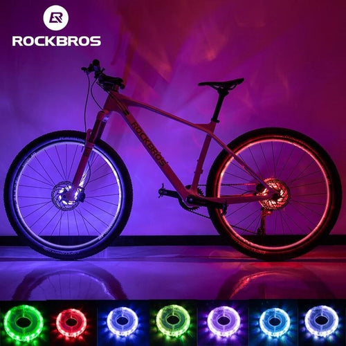 🚲 Bicycle Wheel Hub Light: Ultimate Safety & Style Upgrade!
