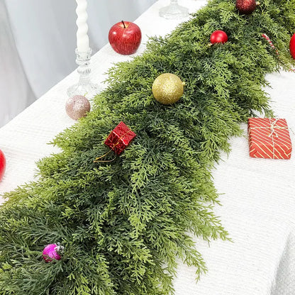 🎄【CHRISTMAS EDITION - Norfolk Pine Garland】🎄 ✨ LIMITED STOCK! DON’T MISS OUT—ORDER BY 12/15 FOR HOLIDAY DELIVERY! ✨