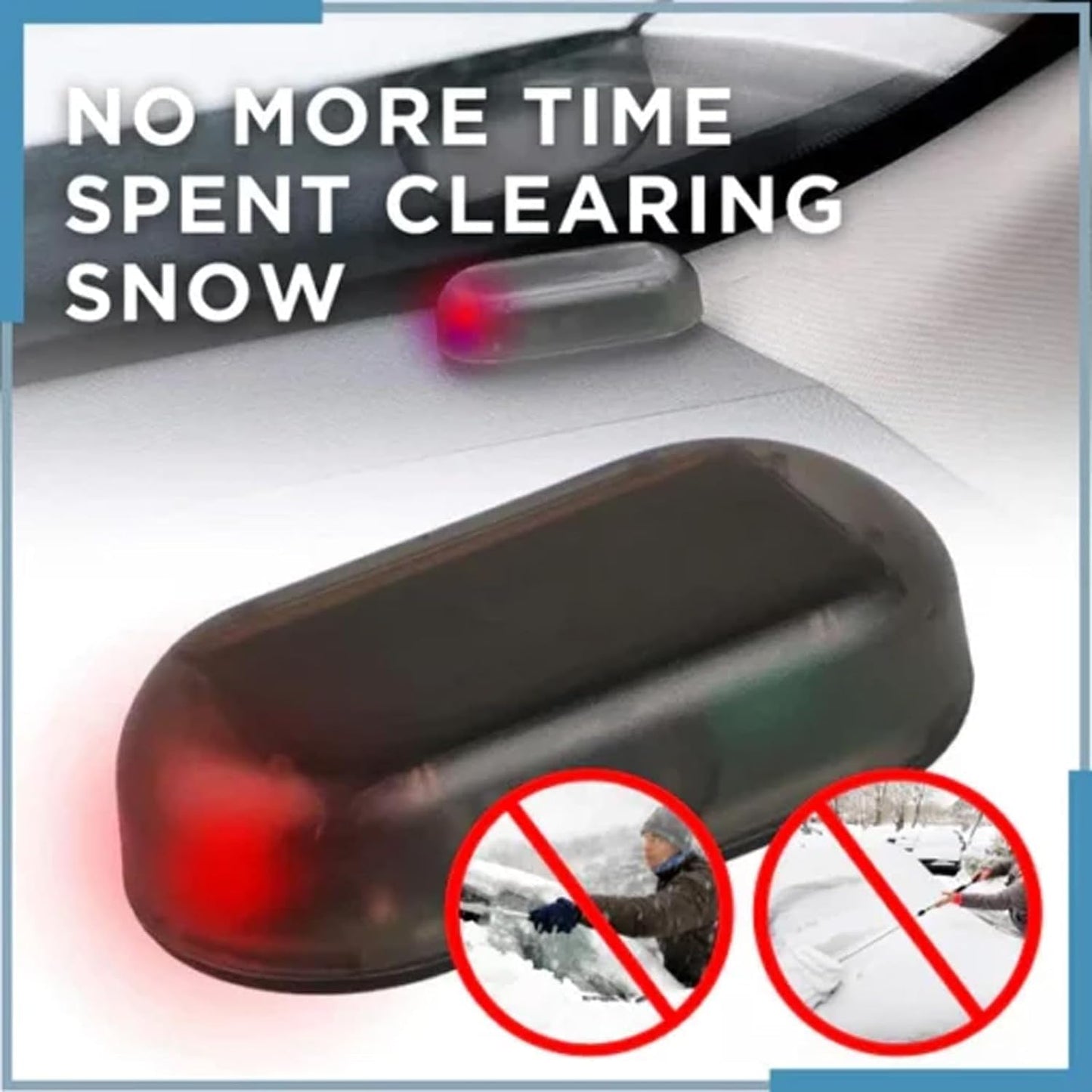 🚗✨【Winter Driving Savior】Fivfivgo Electromagnetic Molecular Interference Antifreeze Device - Make Snow & Ice Vanish Instantly! ❄️🔥 (Pack of 2 - Double Protection!)