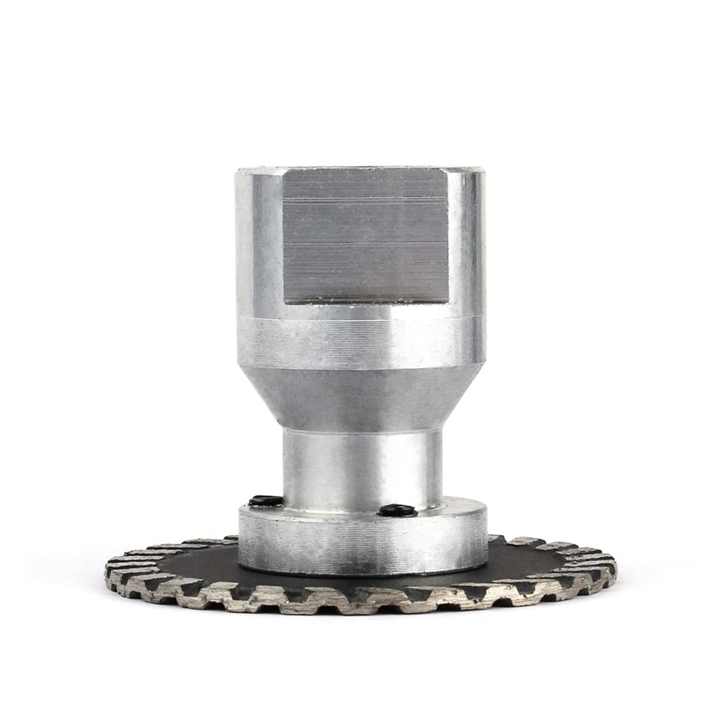 No-Adapter-Needed! 40mm Diamond Cutting Disc with Removable Flange – Fits Dewalt, Makita, Bosch Grinders – Cut Concrete, Stone, Tile Like a Pro