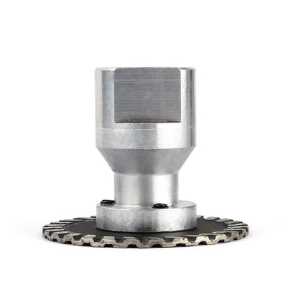 No-Adapter-Needed! 40mm Diamond Cutting Disc with Removable Flange – Fits Dewalt, Makita, Bosch Grinders – Cut Concrete, Stone, Tile Like a Pro