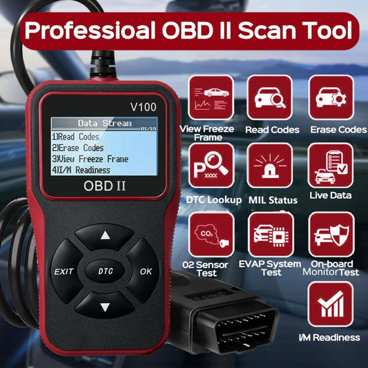 V519 OBD2 Diagnostic Scanner - Professional Vehicle Health Analysis Tool