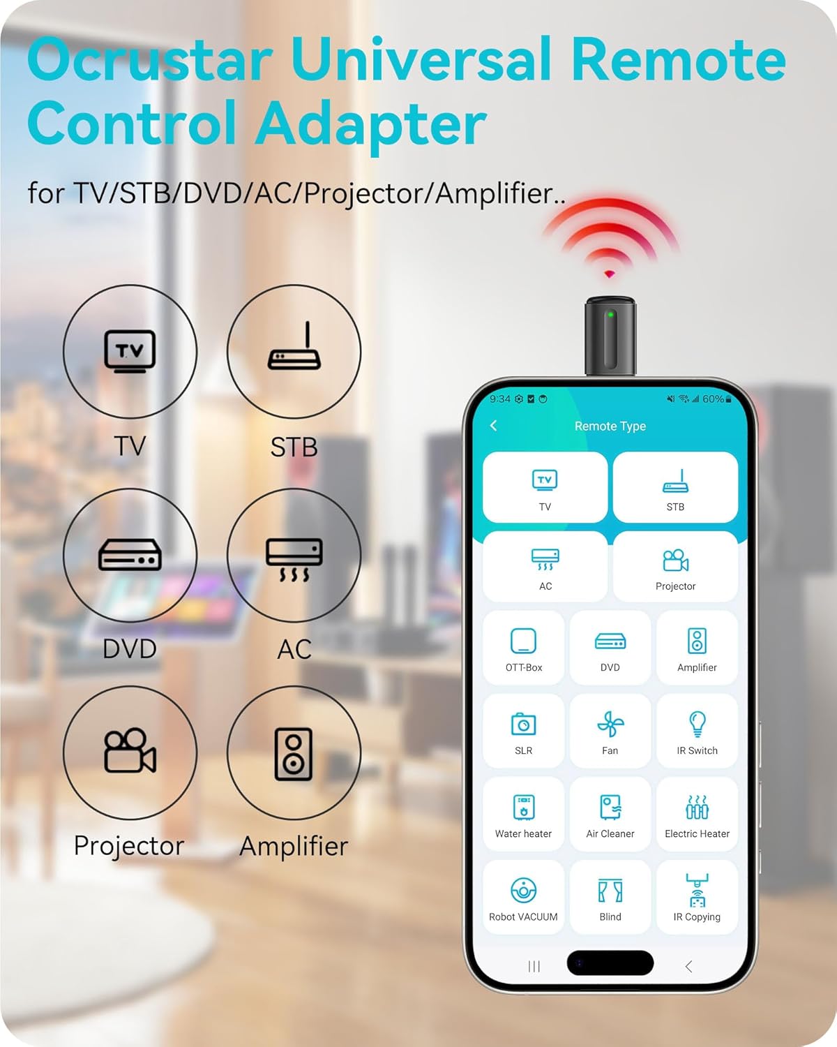 R09 Mini Smartphone IR Remote Controller Adapter
