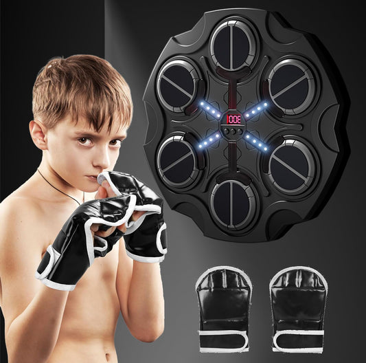 🎯 Punch Your Way to Fun & Fitness! X MAXSTRENGTH Wall-Mounted Boxing Trainer 🎯  🔥 THE ULTIMATE SMART BOXING MACHINE FOR ALL AGES! 🔥
