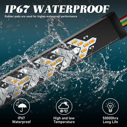 🔥Hot Sale 49% OFF - 60-Inch LED Tailgate Light Bar Strip✨Universal Fit for Trucks, SUVs & Cars