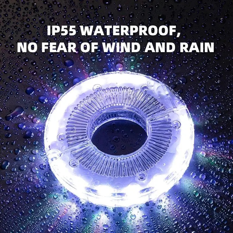 🚲 Bicycle Wheel Hub Light: Ultimate Safety & Style Upgrade!