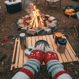 🔥Black Friday Sale Is On Fire！❄️Women’s Knitted Fingerless Gloves with Cute Cat – Cozy, Stylish & Practical Winter Hand Warmers 🐾