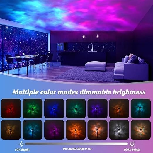 🌌Magical Northern Lights for Your Room ✨Aurora Borealis Night Light Projector
