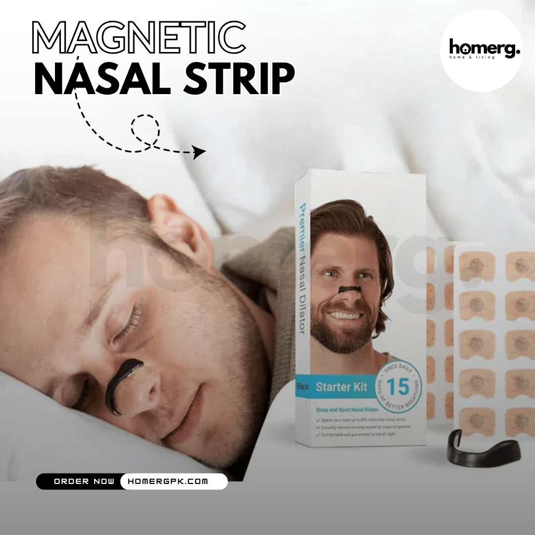 Magnetic Nasal Dilator Airflow Strip 4 PCS Kit