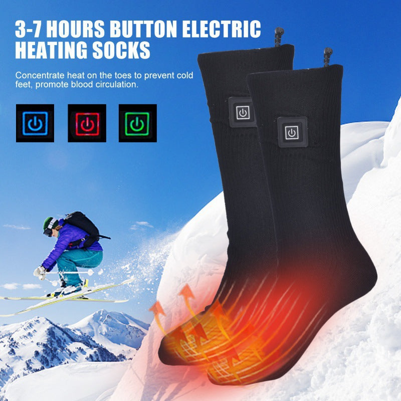 🔥 Winter Just Got Cozier! NATRAVOR Heated Socks - Ultimate Foot Warmth for Active Lifestyles 🔥