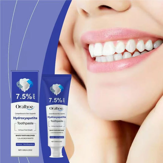 🔥2025 Upgraded Nano-Hydroxyapatite 7.5% Fluoride-Free Restorative Oral Care Toothpaste