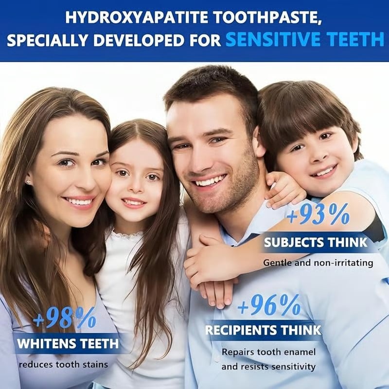 🔥2025 Upgraded Nano-Hydroxyapatite 7.5% Fluoride-Free Restorative Oral Care Toothpaste