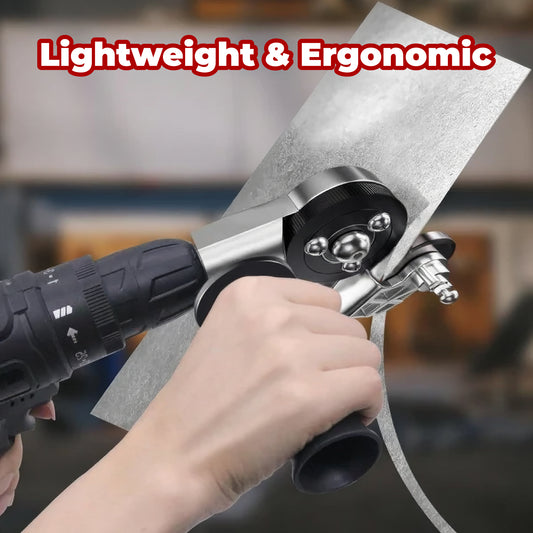 🎉 New Year Sale 50% OFF🎉Titanium Drill Nibbler – Sheet Metal Cutting Tool