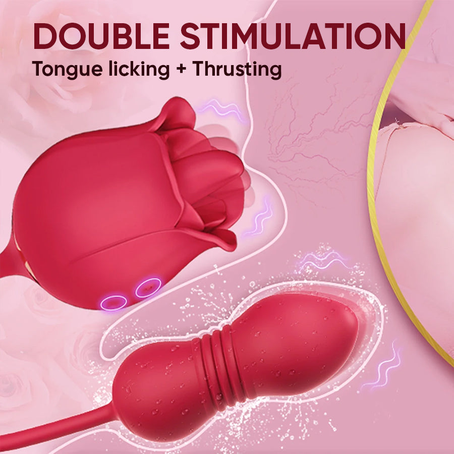 🌹Rose Toy Vibrator Adult Female Private Massager🌹