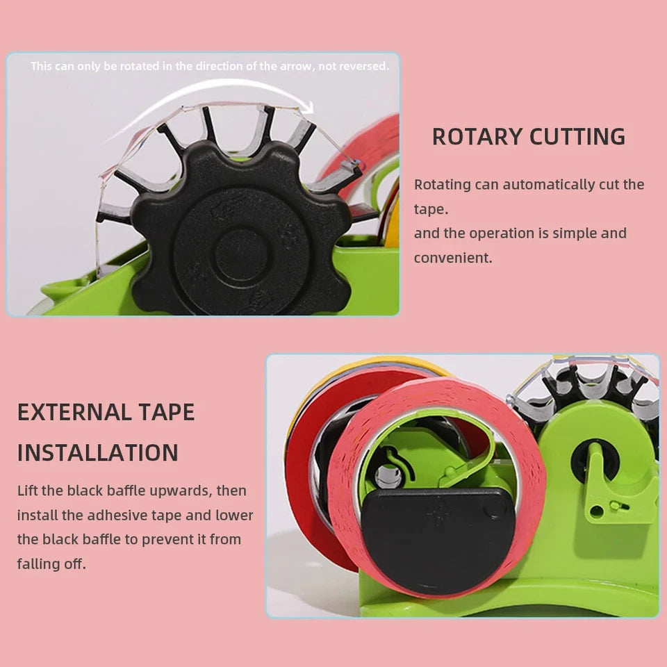 🎉 The Ultimate Tape Dispenser: Neat, Fast, Effortless! 🎉