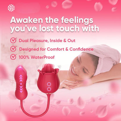 🌹Rose Toy Vibrator Adult Female Private Massager🌹